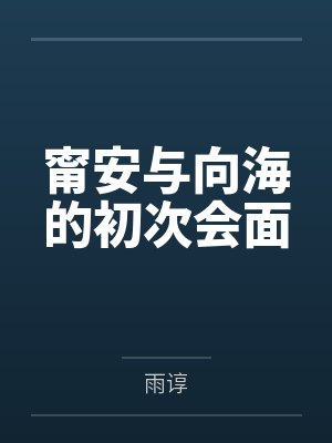 甯安与向海的初次会面